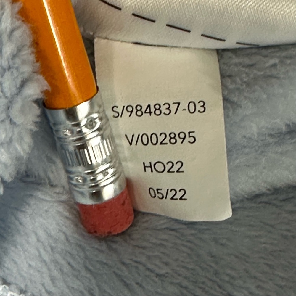 ATHLETA GIRL Powder Blue Sweatshirt Sz XL Soft Fleece Velour Sweater Fun… - Picture 13 of 14